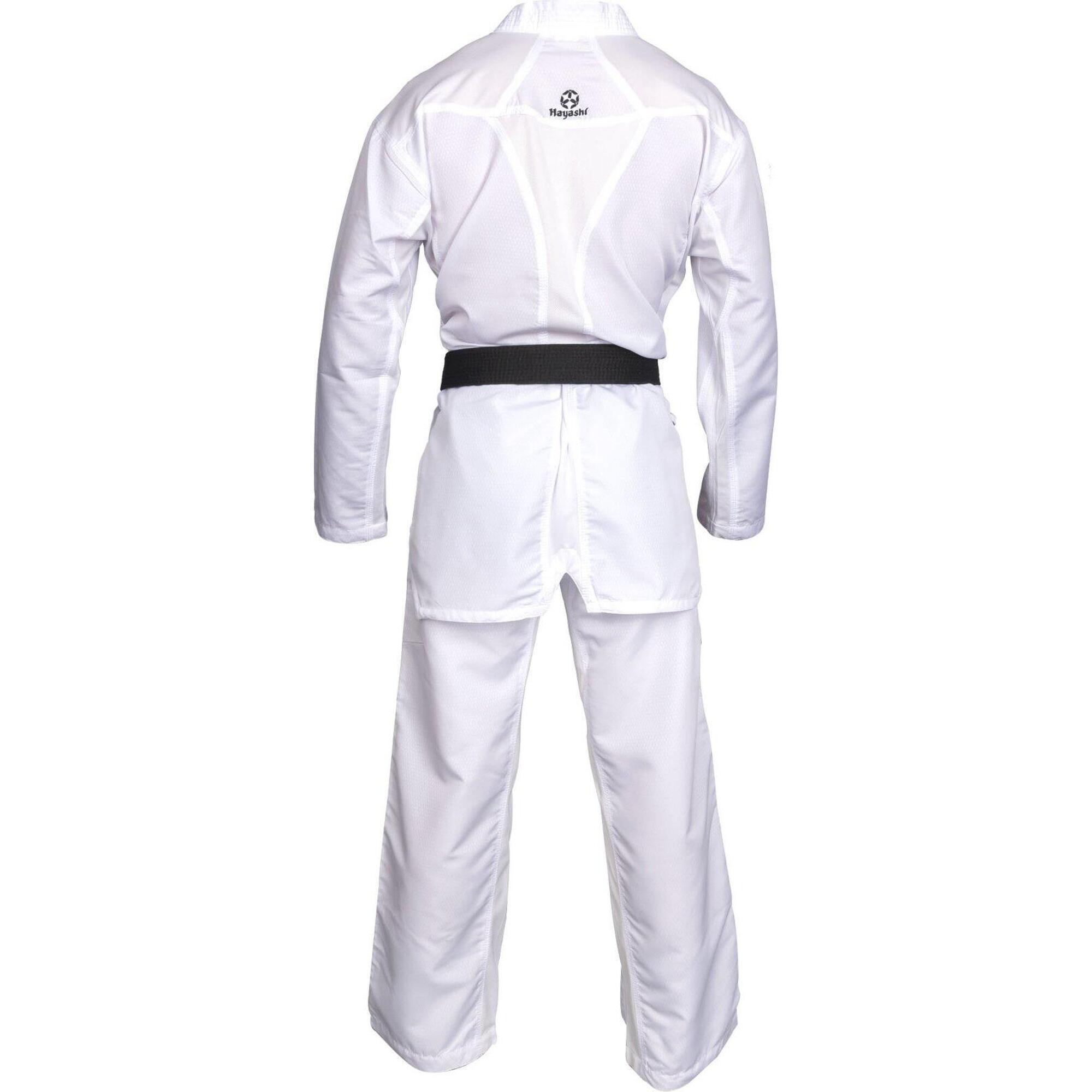 Karate-Gi "Premium Kumite", aprobat WKF, Hayashi, Alb, 185cm