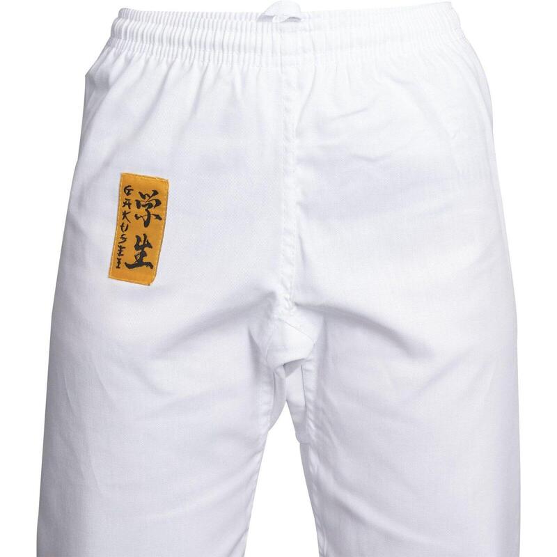 Karate-Gi "Gakusei", Hayashi, Alb, 100 cm