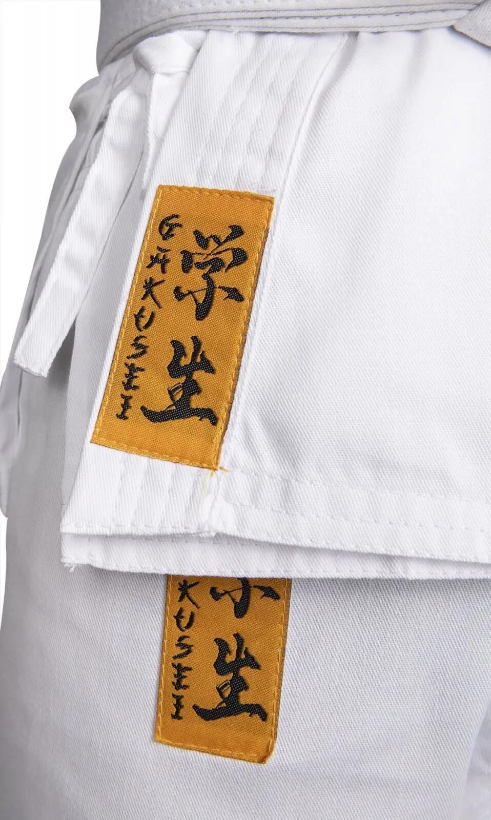 Karate-Gi "Gakusei", Hayashi, Alb, 100 cm 4/7