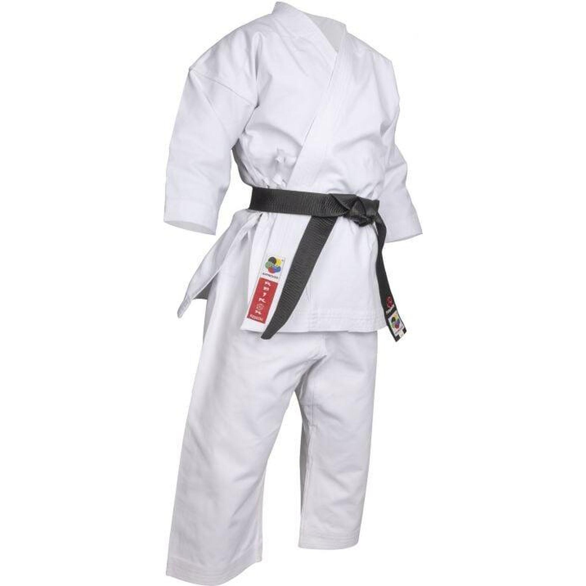 Karate-Gi Reikon, aprobat de WKF, Hayashi, Alb, 140cm