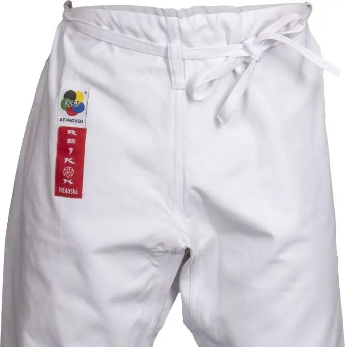 Karate-Gi Reikon, aprobat de WKF, Hayashi, Alb, 140cm 6/7