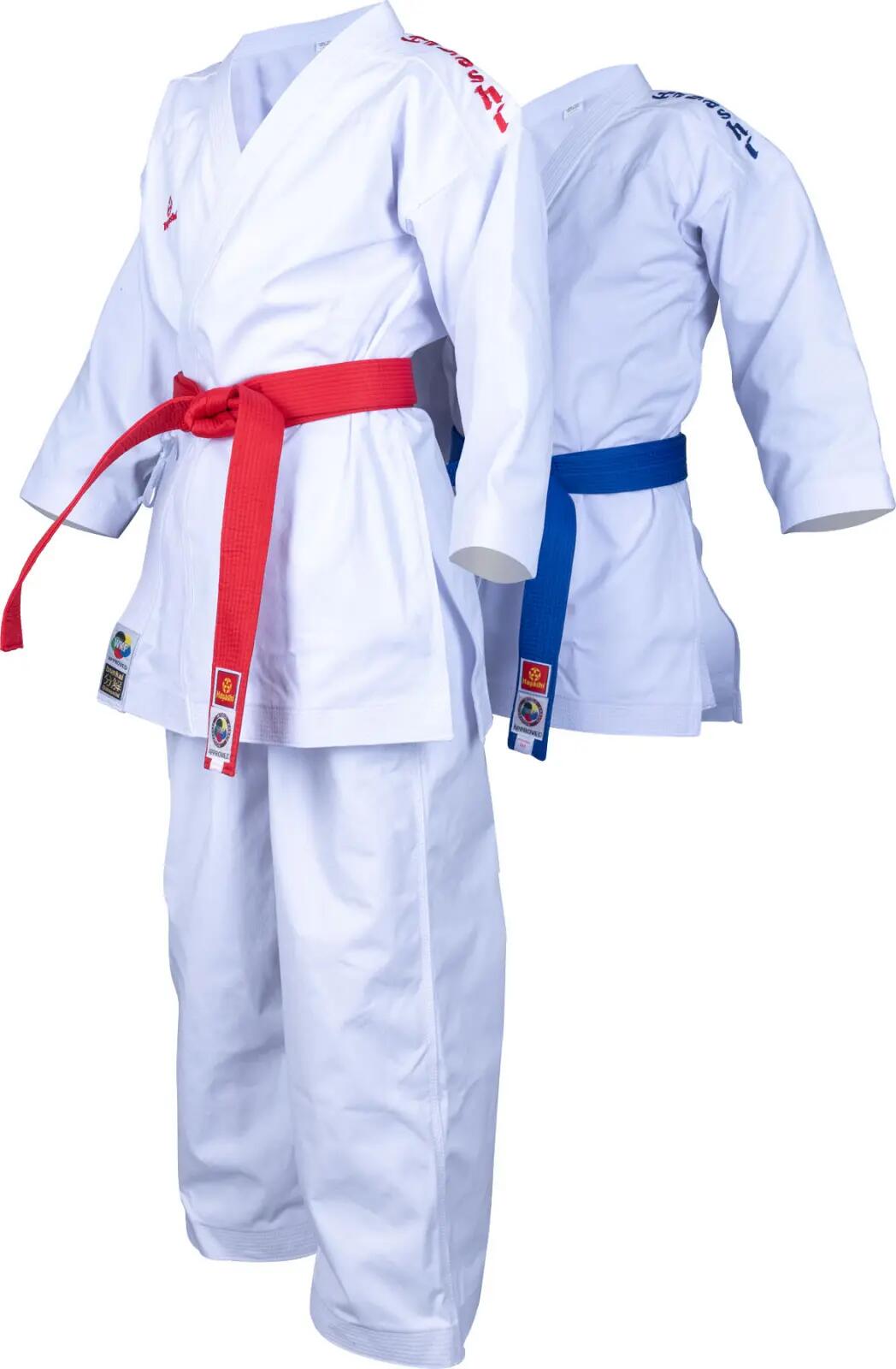 Set Karate Gi “Bunkai 2.0”, aprobat WKF, alb, 190 cm 3/7