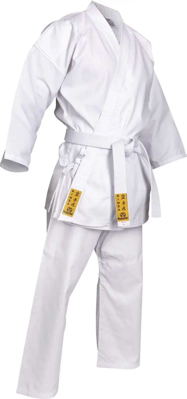 Karate-Gi "KINSA", Hayashi, Alb, 110 cm 5/5