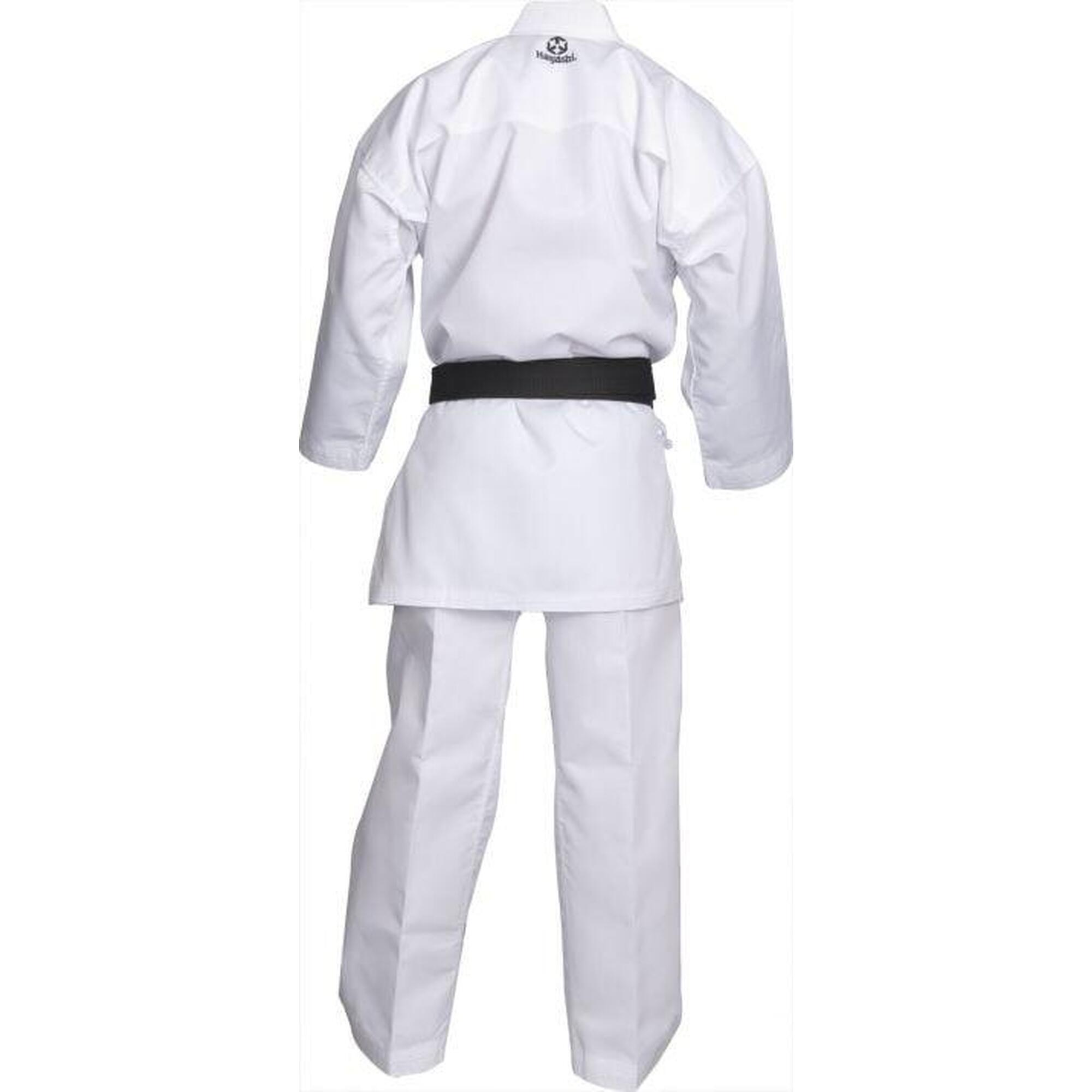 Karate-Gi KUMITE, aprobat de WKF, Hayashi, Alb, 130 cm