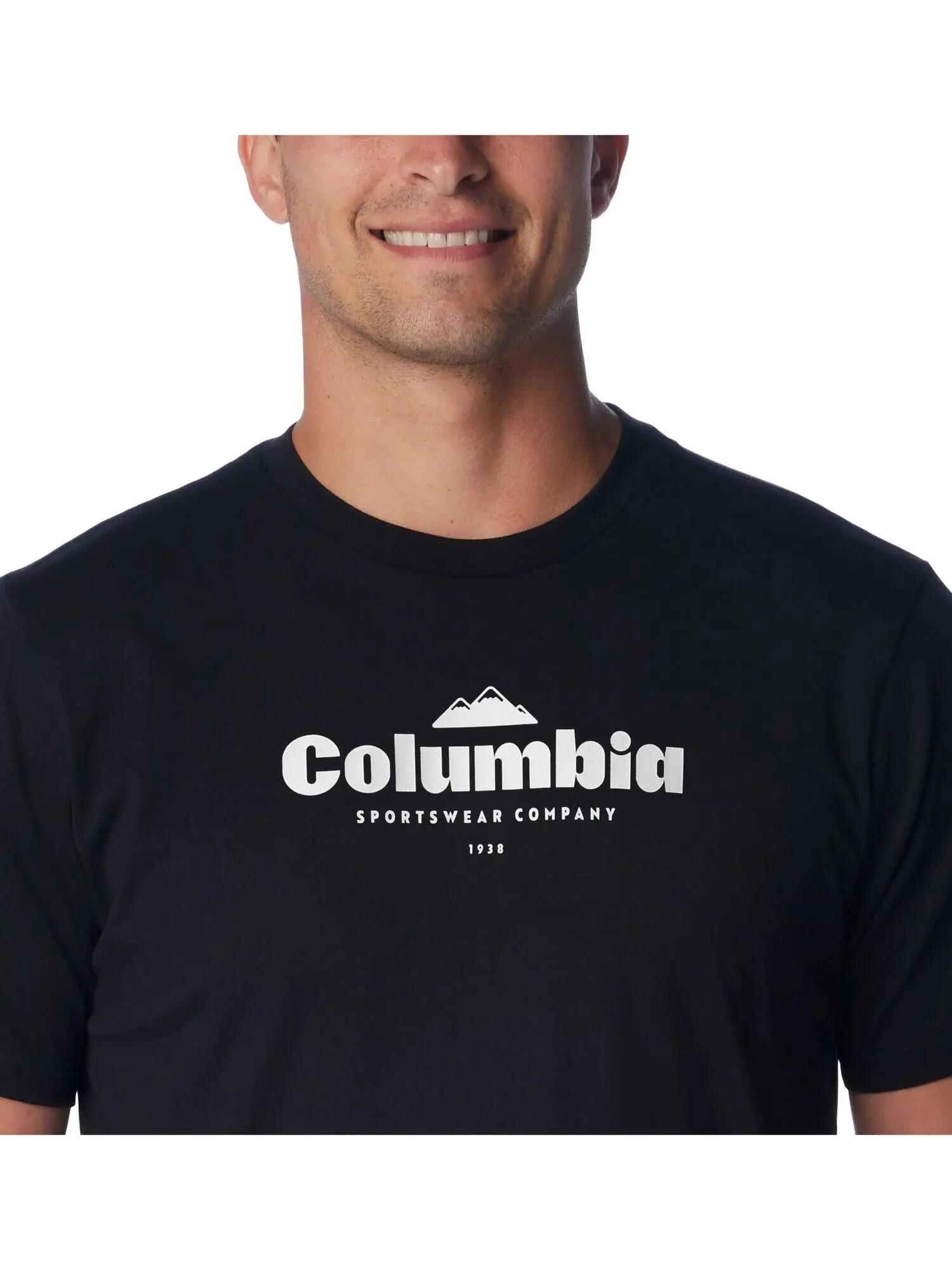 T-shirt męski Columbia Csc Seasonal Logo z krótkim rękawem 5/6