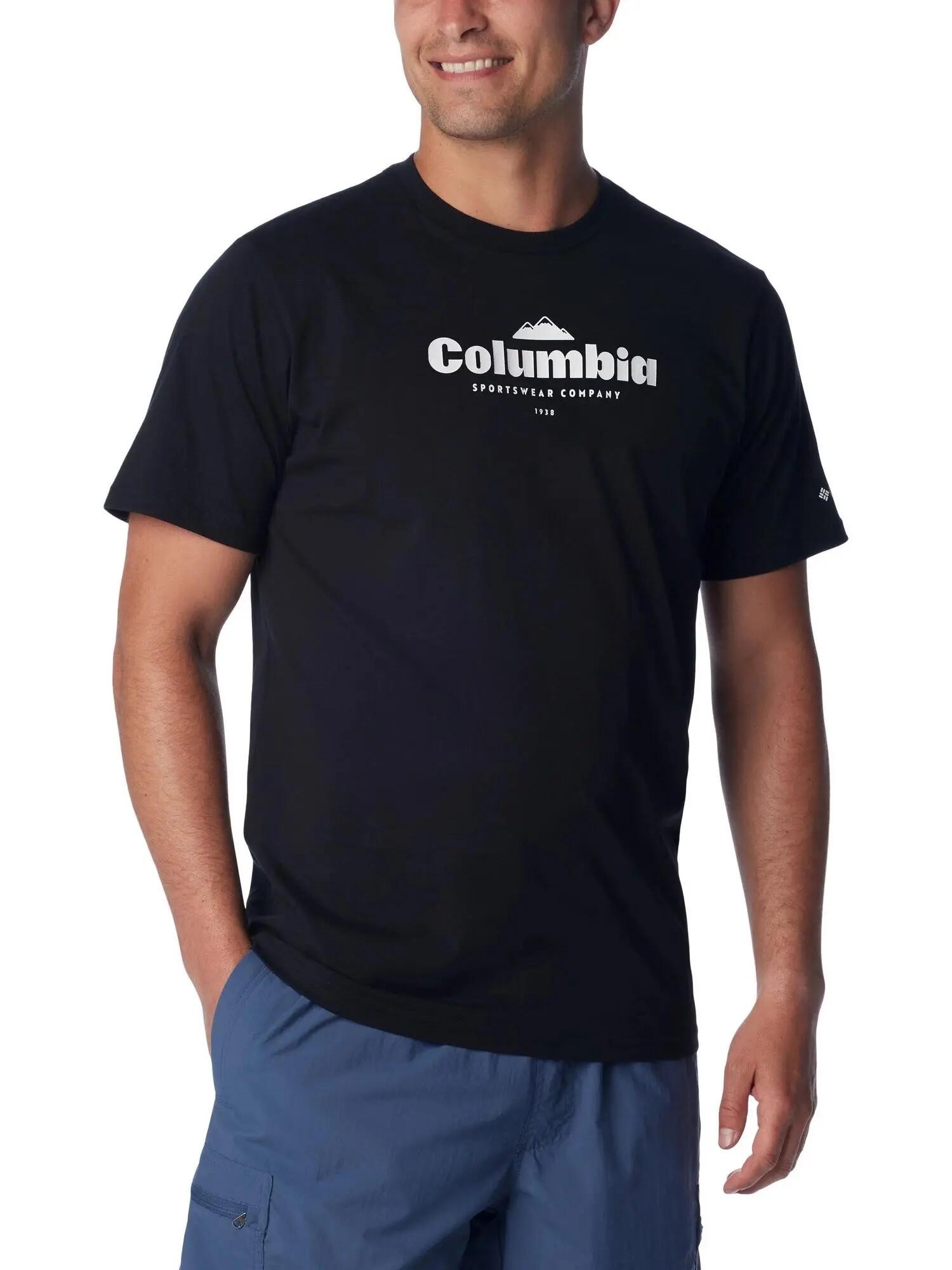 T-shirt męski Columbia Csc Seasonal Logo z krótkim rękawem 4/6