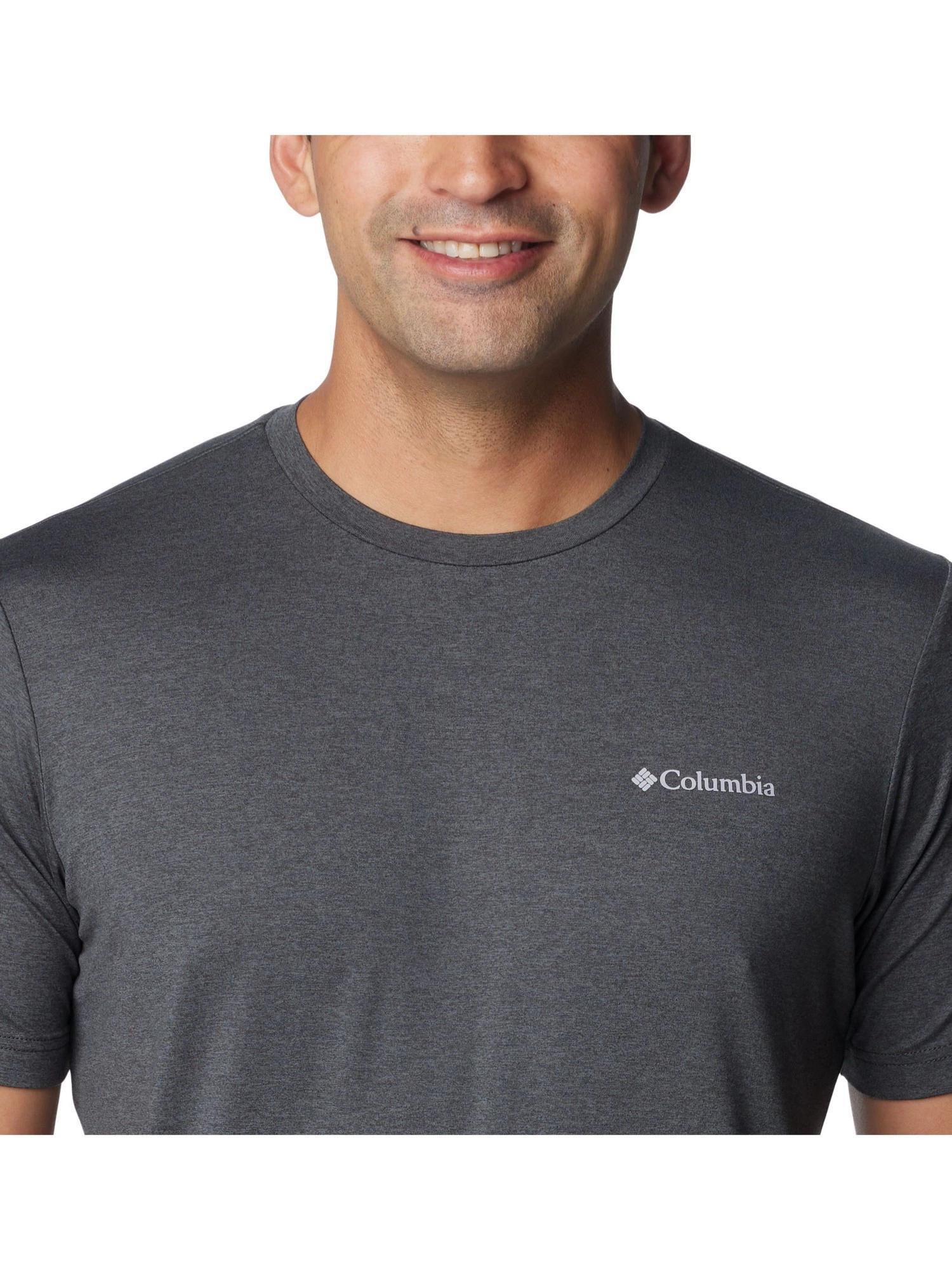 Koszulka sportowa męska Columbia Tech Trail Crew Neck II z krótkim rękawem 5/6