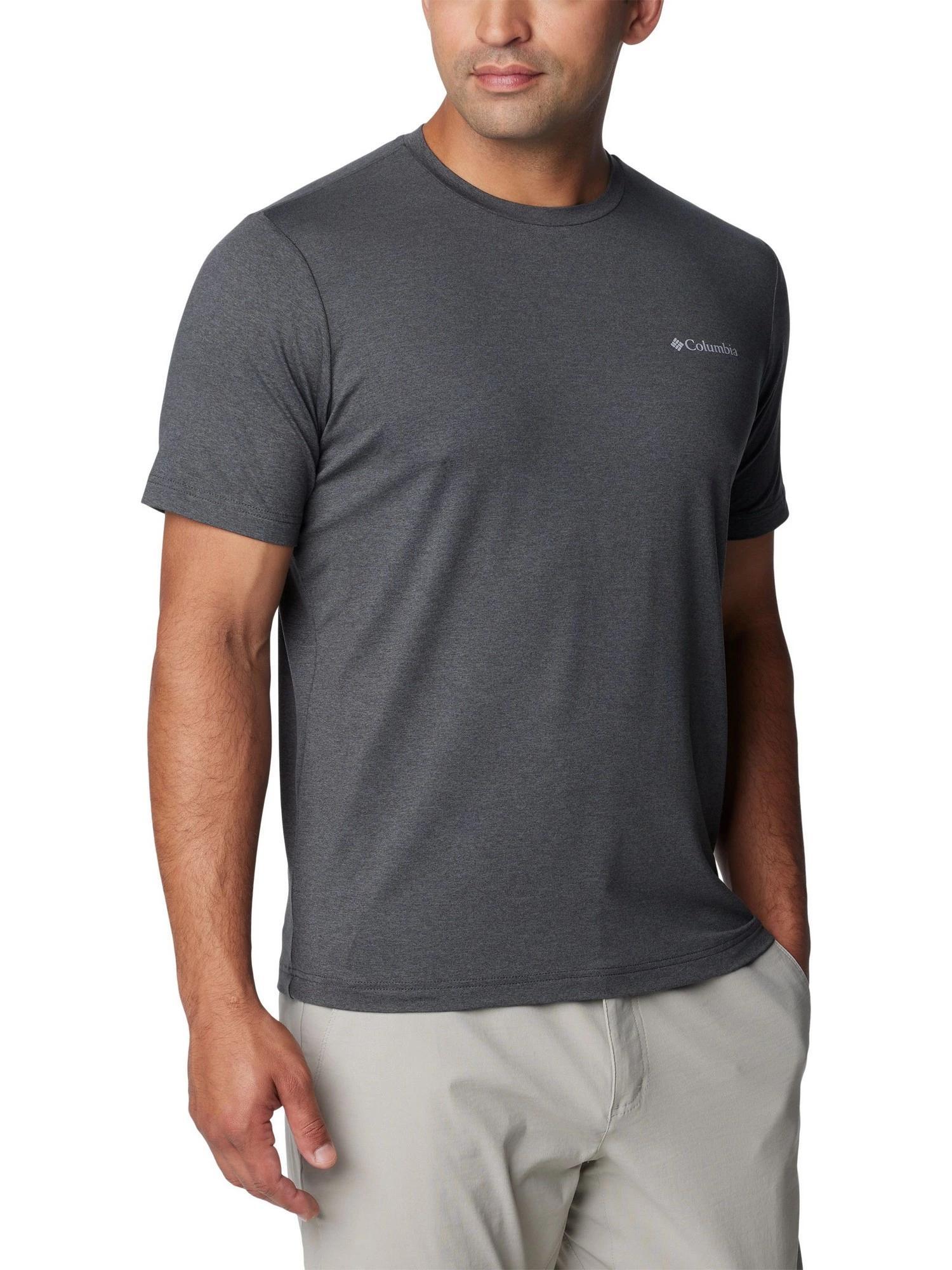 Koszulka sportowa męska Columbia Tech Trail Crew Neck II z krótkim rękawem 4/6