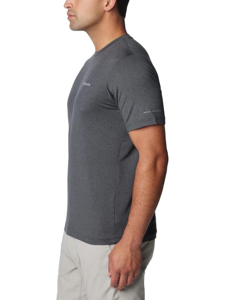 Koszulka sportowa męska Columbia Tech Trail Crew Neck II z krótkim rękawem