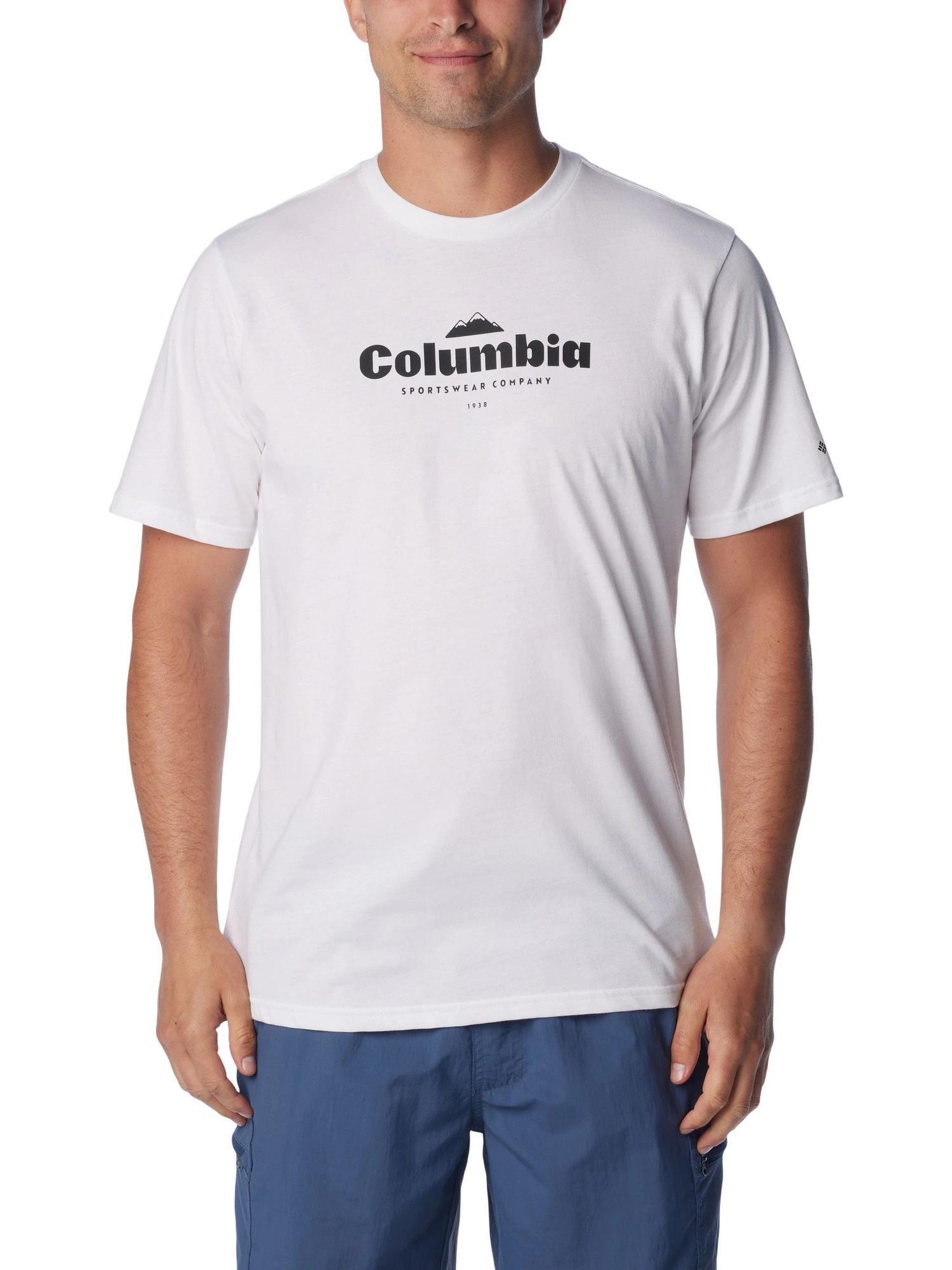T-shirt męski Columbia Csc Seasonal Logo z krótkim rękawem 1/6