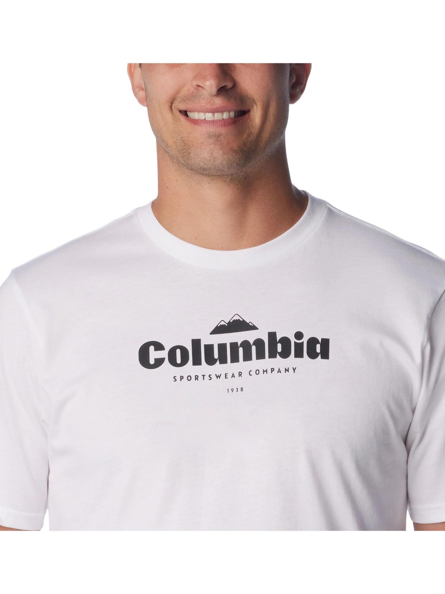 T-shirt męski Columbia Csc Seasonal Logo z krótkim rękawem 5/6