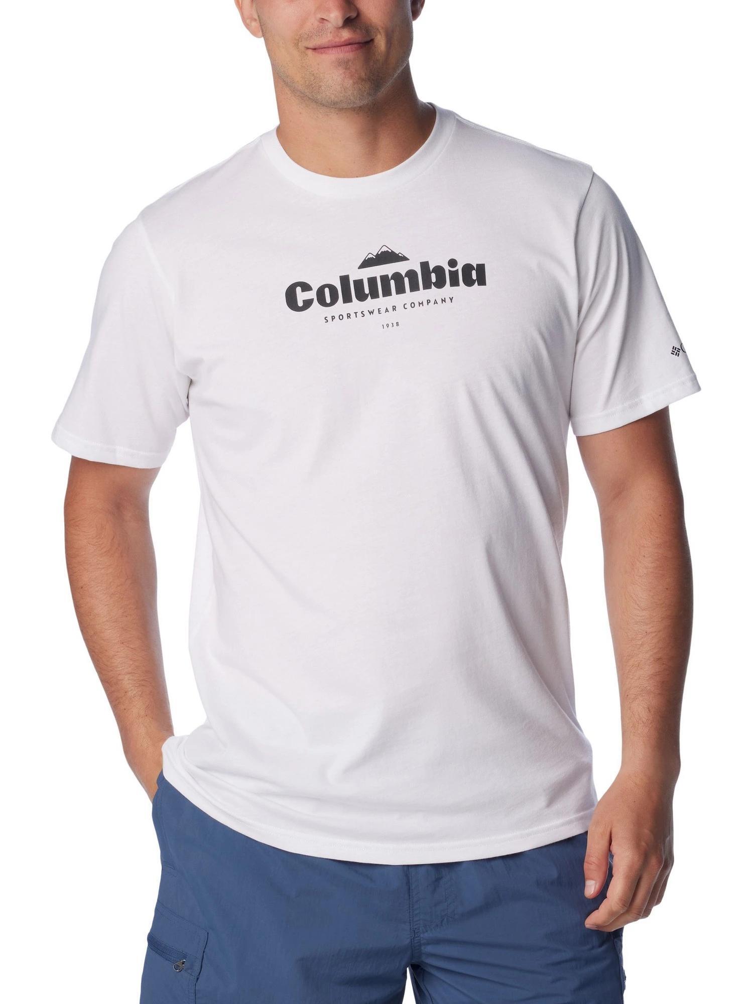 T-shirt męski Columbia Csc Seasonal Logo z krótkim rękawem 4/6