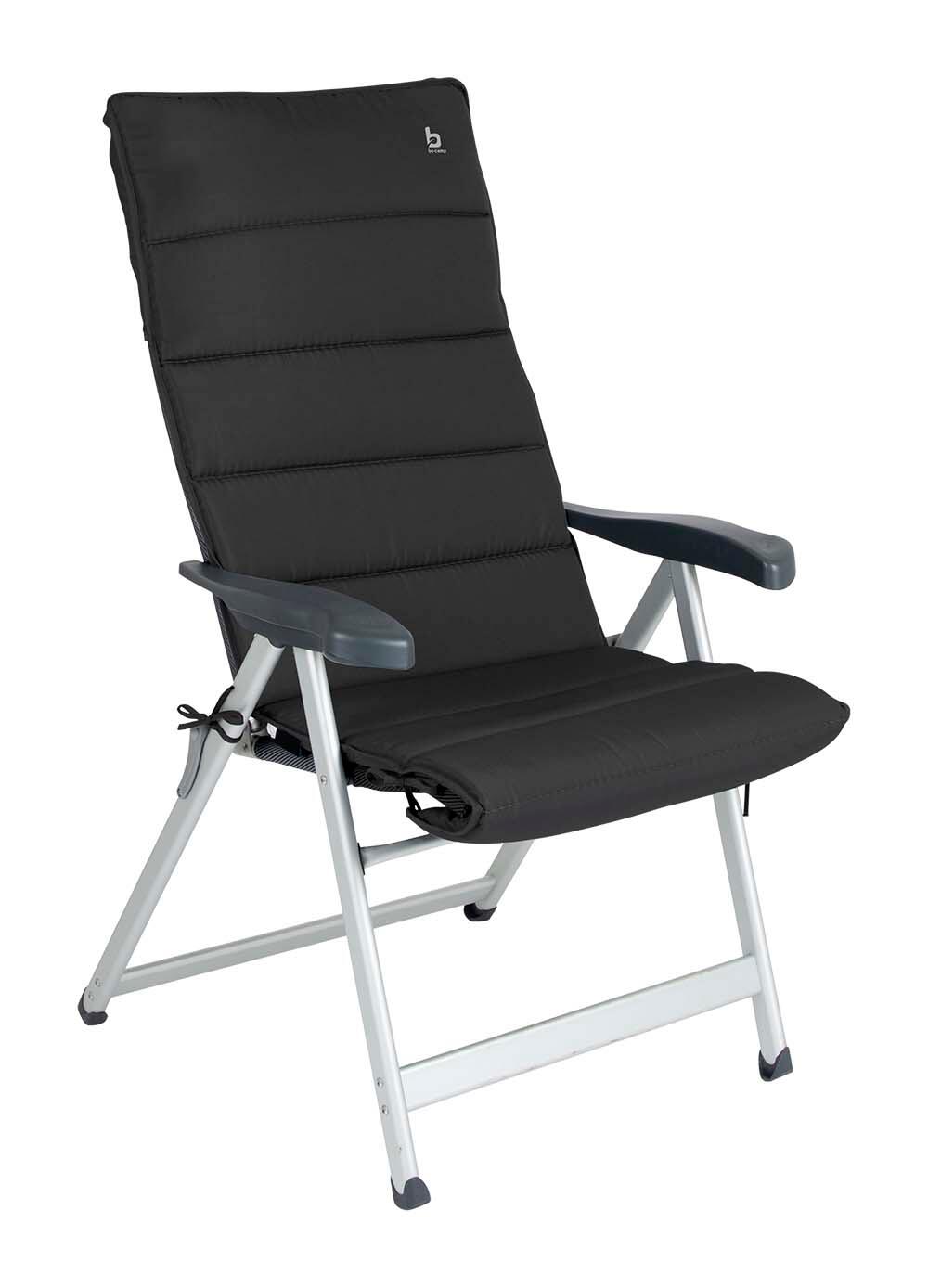 Bo-Camp - Stoelkussen - Universeel - Gepolsterd - Polyester - Antraciet 2/3