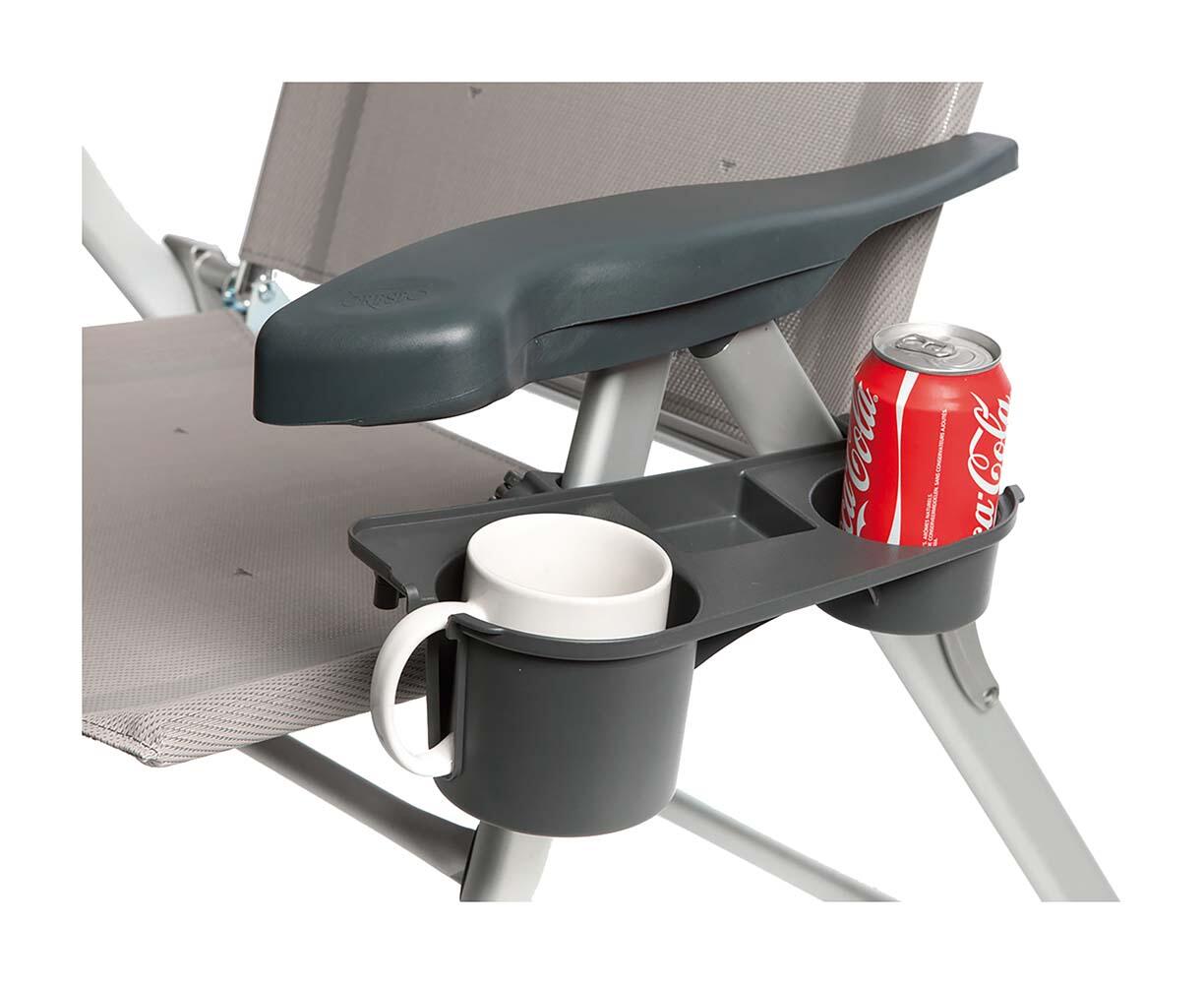 Porte-boissons pour chaise de camping Tablette latérale pliante 7/7