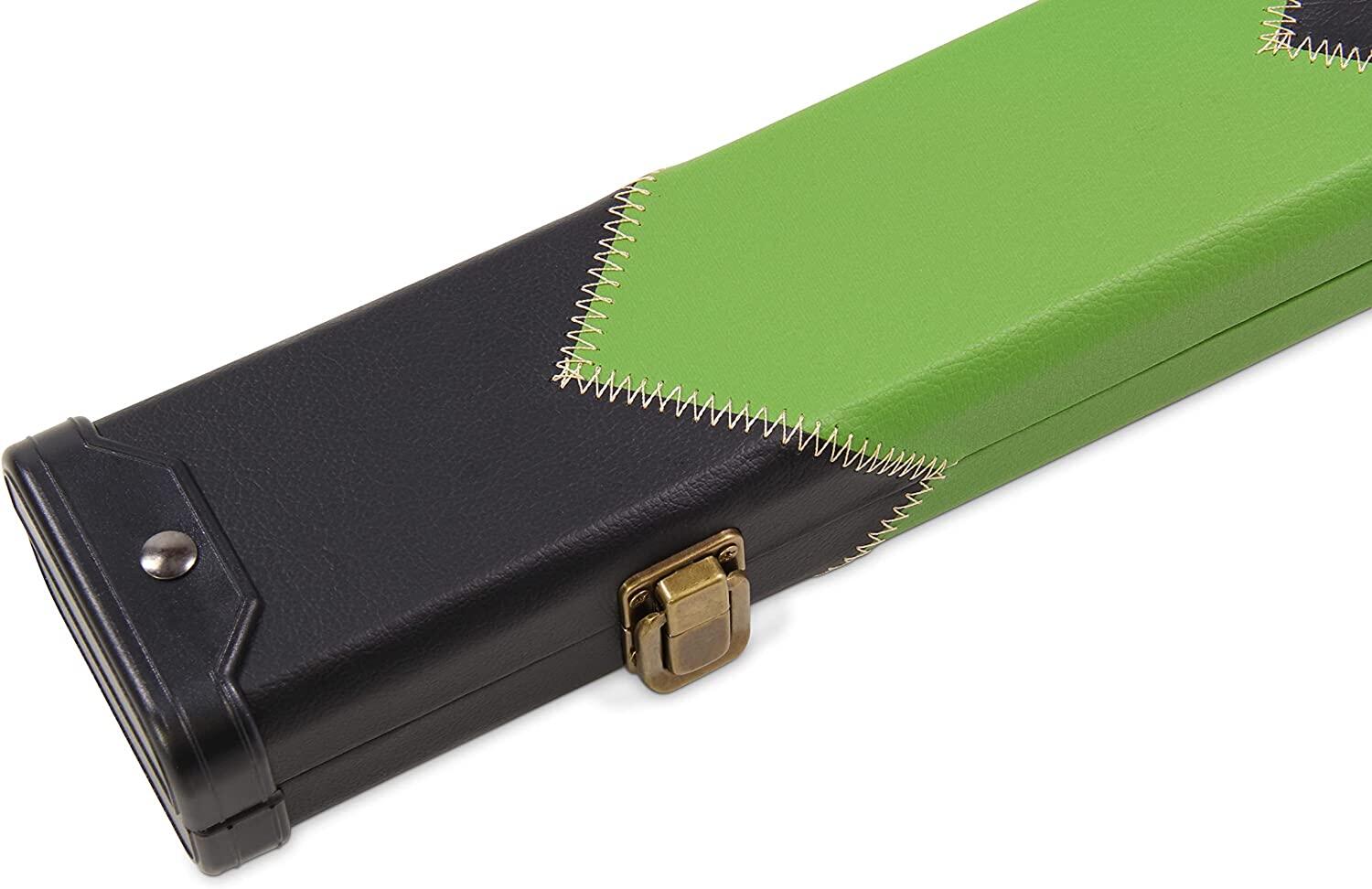 Baize Master 2 Piece 3 SLOT GREEN ARROW Pool Snooker Pool Case Holds