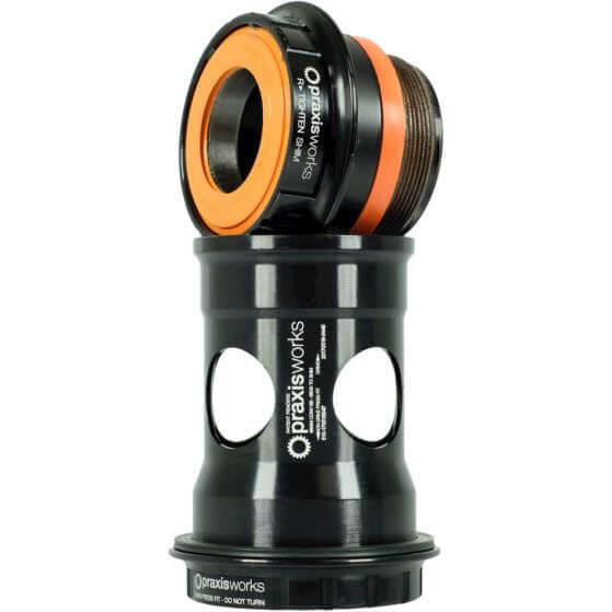 PRAXIS Praxis Unterrohradapter M24 BB30 PF30 für Rennräder 68 mm