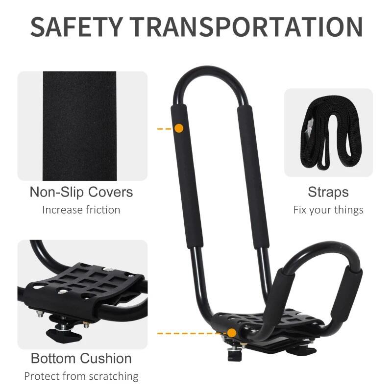 Set 2 Suporturi Caiac si Canoe cu Conector universal
