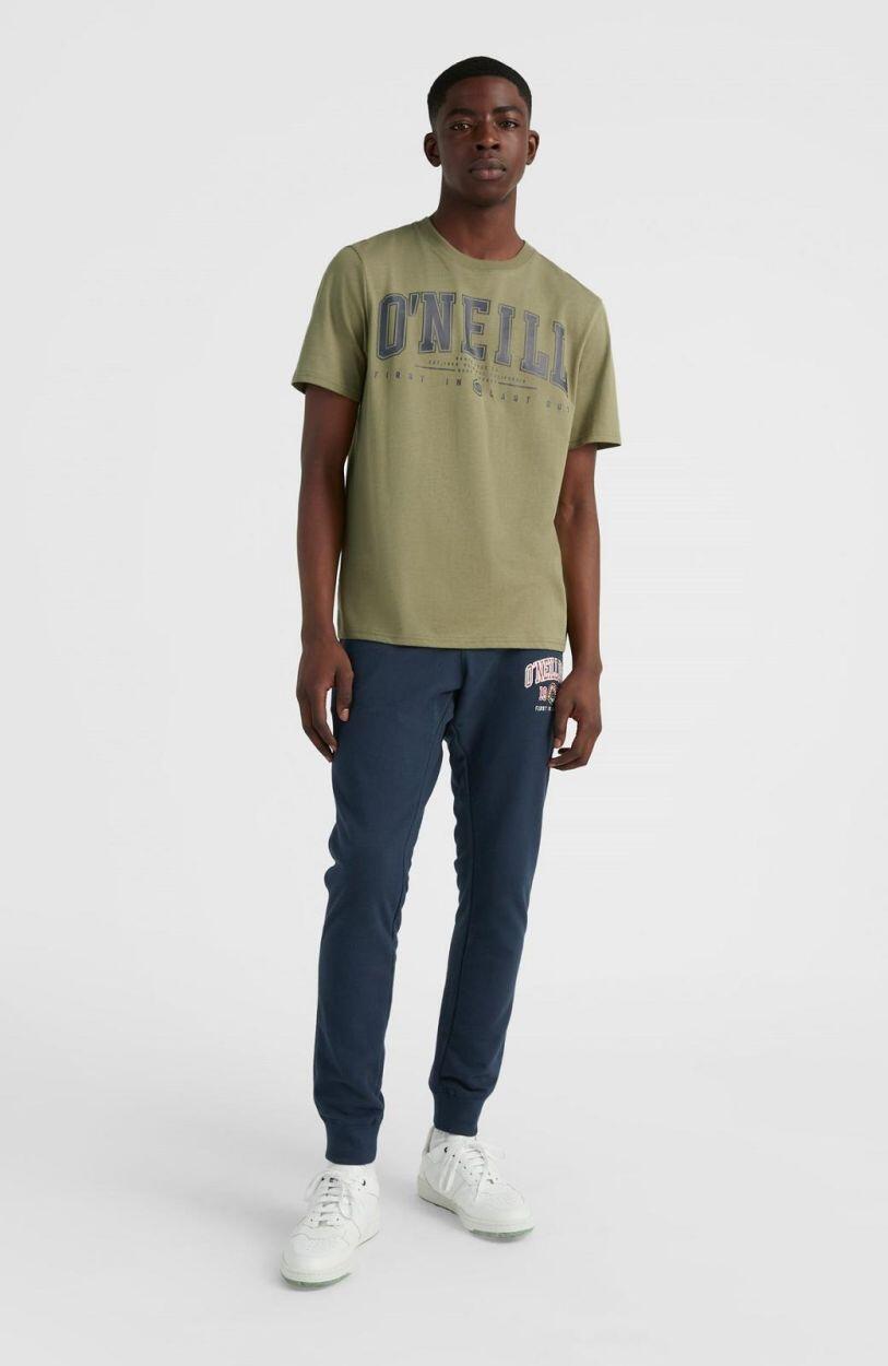 O'NEILL O'neill T-Shirts STATE MUIR T-SHIRT HEREN Deep lichen green 4/7