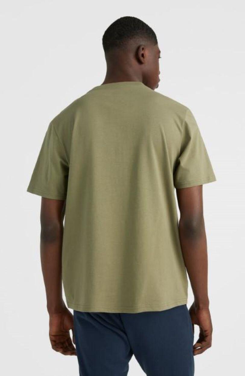 O'NEILL O'neill T-Shirts STATE MUIR T-SHIRT HEREN Deep lichen green 3/7