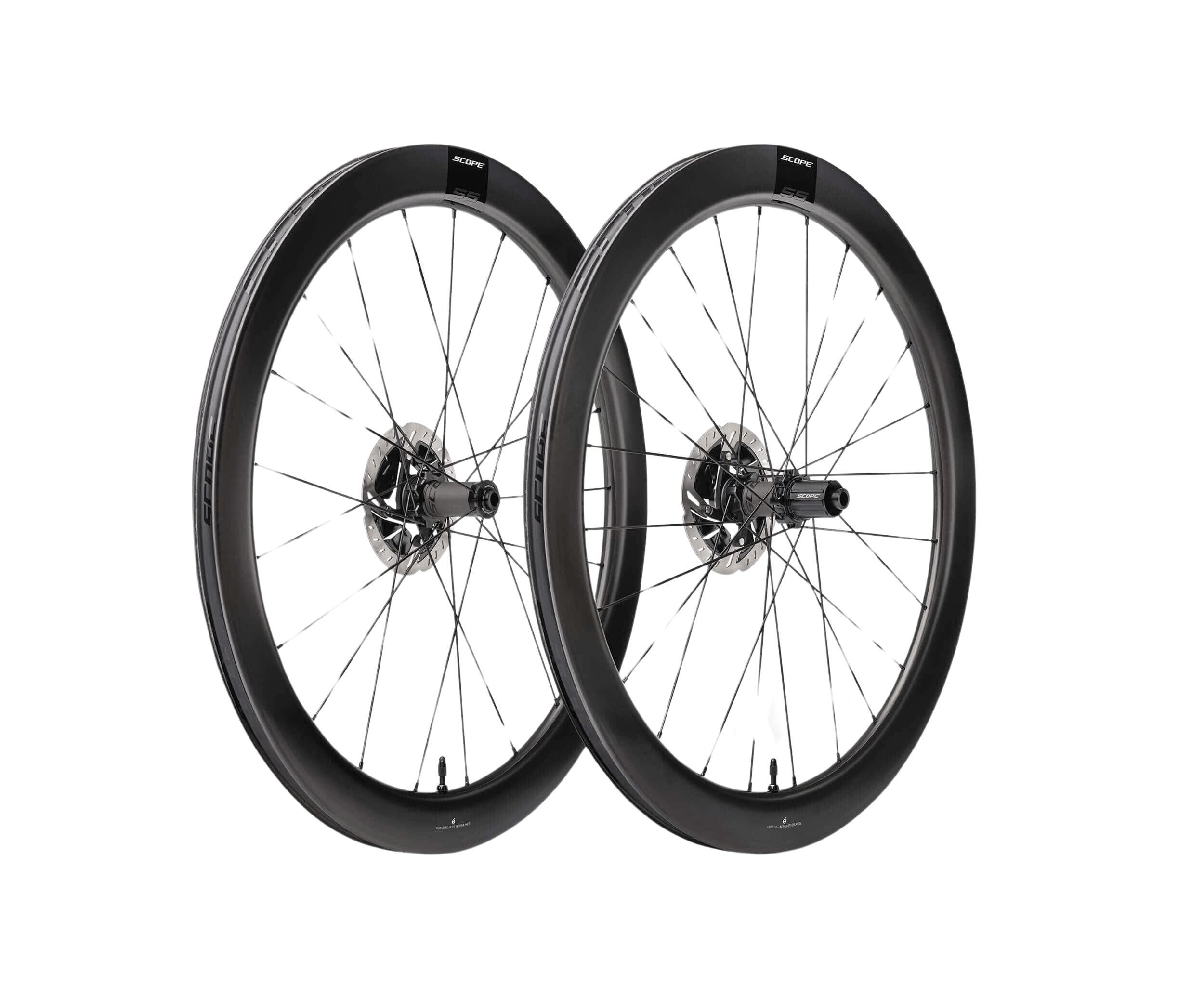 Scope S5 Disc Brake Black SRAM XDR Road Wheelset