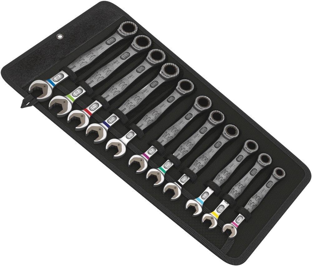 Wera 6000 Joker Ratcheting Combination Wrenches 11-Piece Set