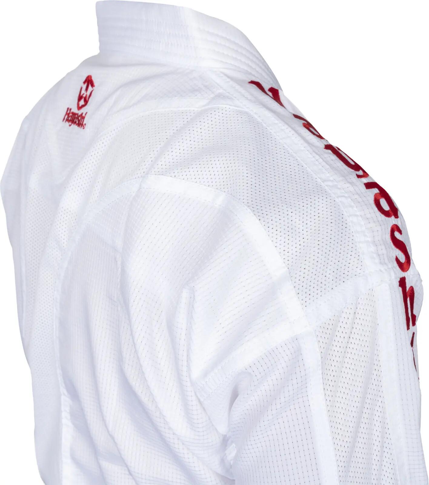 Karate-Gi Set “Air Deluxe Competition” ( aprobat WKF ) - Alb, Marimea 165 cm 6/7