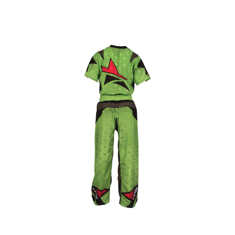 Uniformă Kickboxing „Future”, aprobat WAKO, Top Ten, verde, 170CM