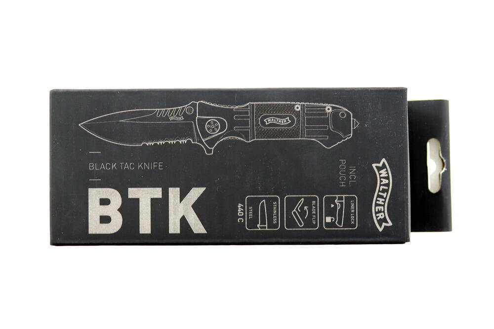Nóż składany Black Tac Knife 5/7