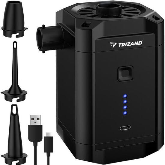 Akumulatorowa Pompka do Materaca Piłki Basenu Elektryczna USB + Końcówki