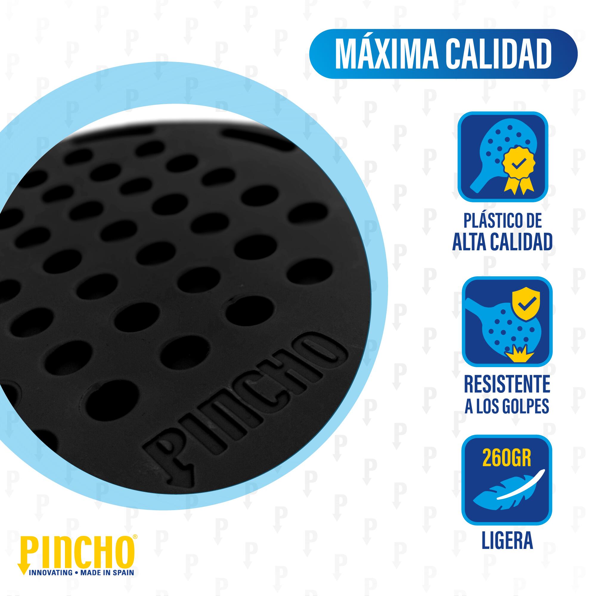 Palas de Padel Playa, 2 Palas + 3 Pelotas EVA, Impermeable al Agua, Negro 2/5