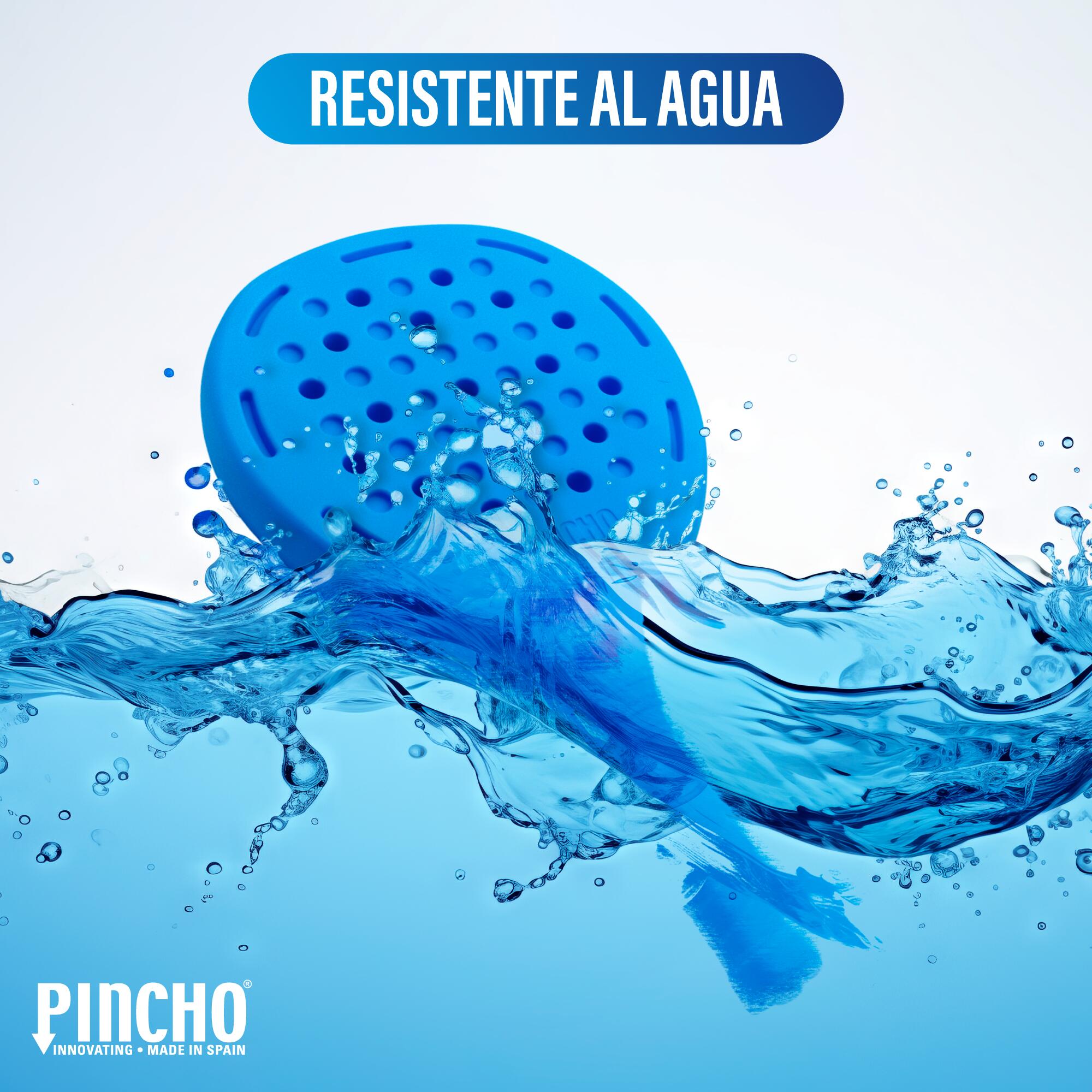 Palas de Padel Playa, 2 Palas + 3 Pelotas EVA, Impermeables Azul 3/5