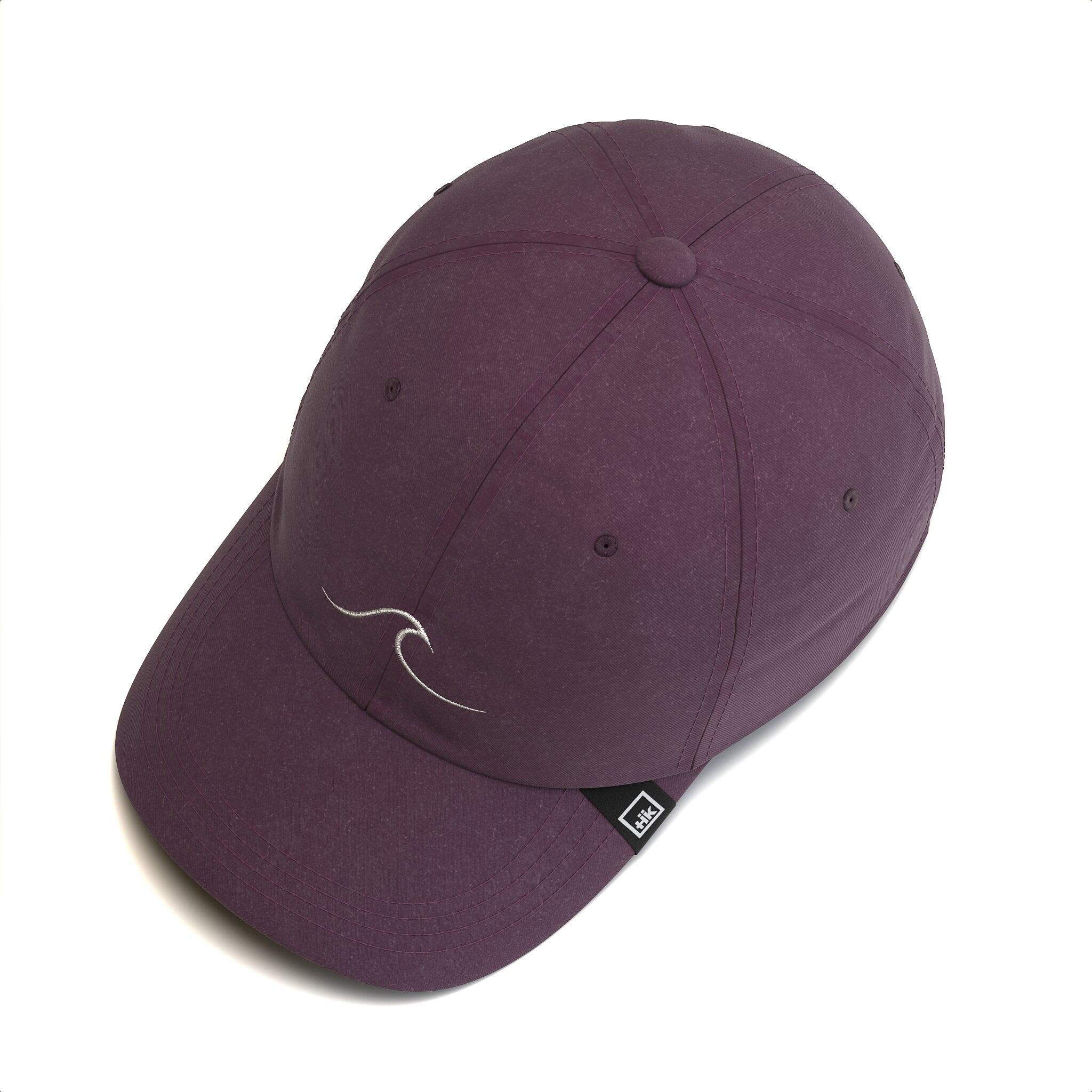 Unisex lifestyle gorra algodón visera curva ajustable Wave Hanukeii 3/7