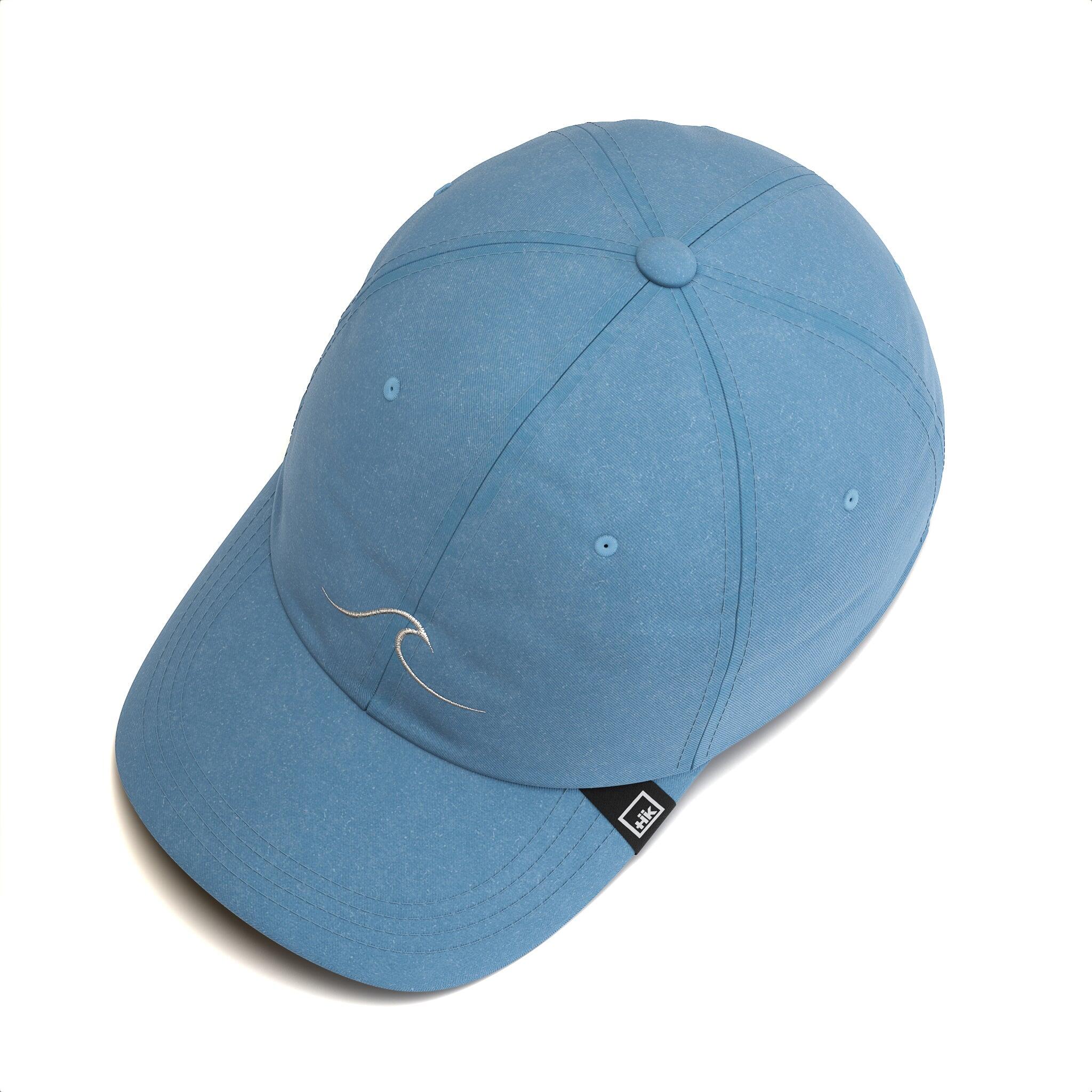 Unisex lifestyle gorra algodón visera curva ajustable Wave Hanukeii 3/7