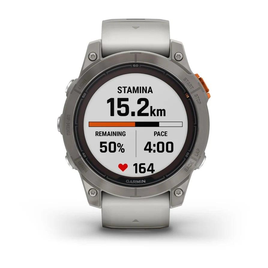 Garmin fenix Pro Sapphire Solar Ed 47mm Ti w/Fog Gray and Ember