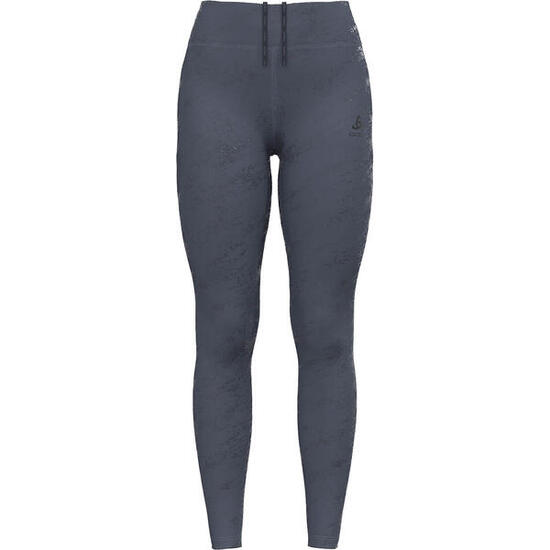 Odlo Damen Lauftight Tights ZEROWEIGHT PRINT REFLEC 323531