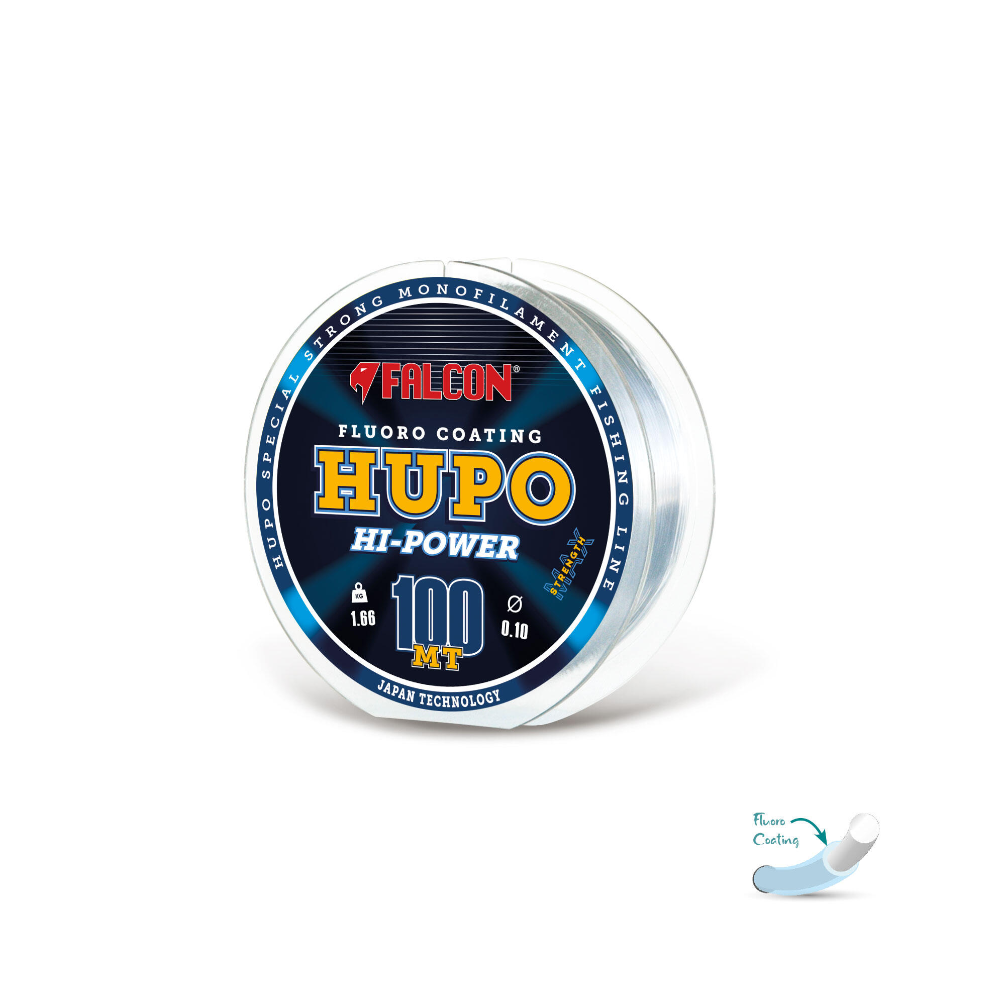 FALCON Falcon Filo da Pesca Hupo - Terminale da Bolentino 100 MT (0.35 MM)