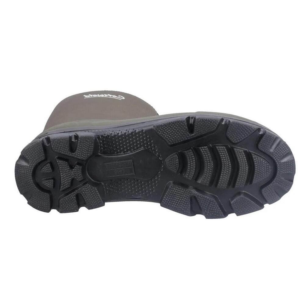 Herren Gummistiefel "Kensington", Neopren Damen und Herren Grün 3/4