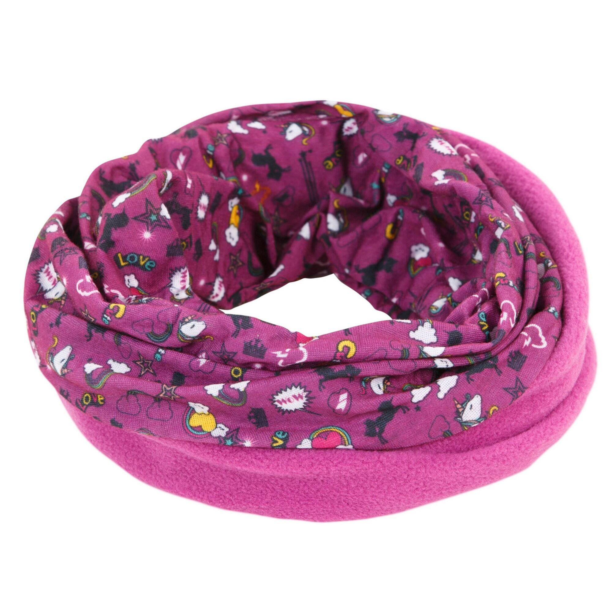 TRESPASS Scalda Collo Bambini Trespass Callaghan Rosa Stampa