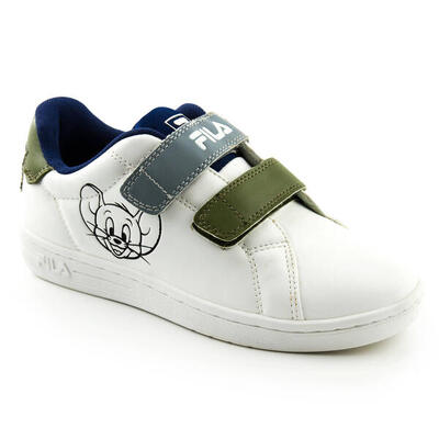 Fila crosscourt 2 nt tom en jerry kinderschoenen met klittenband