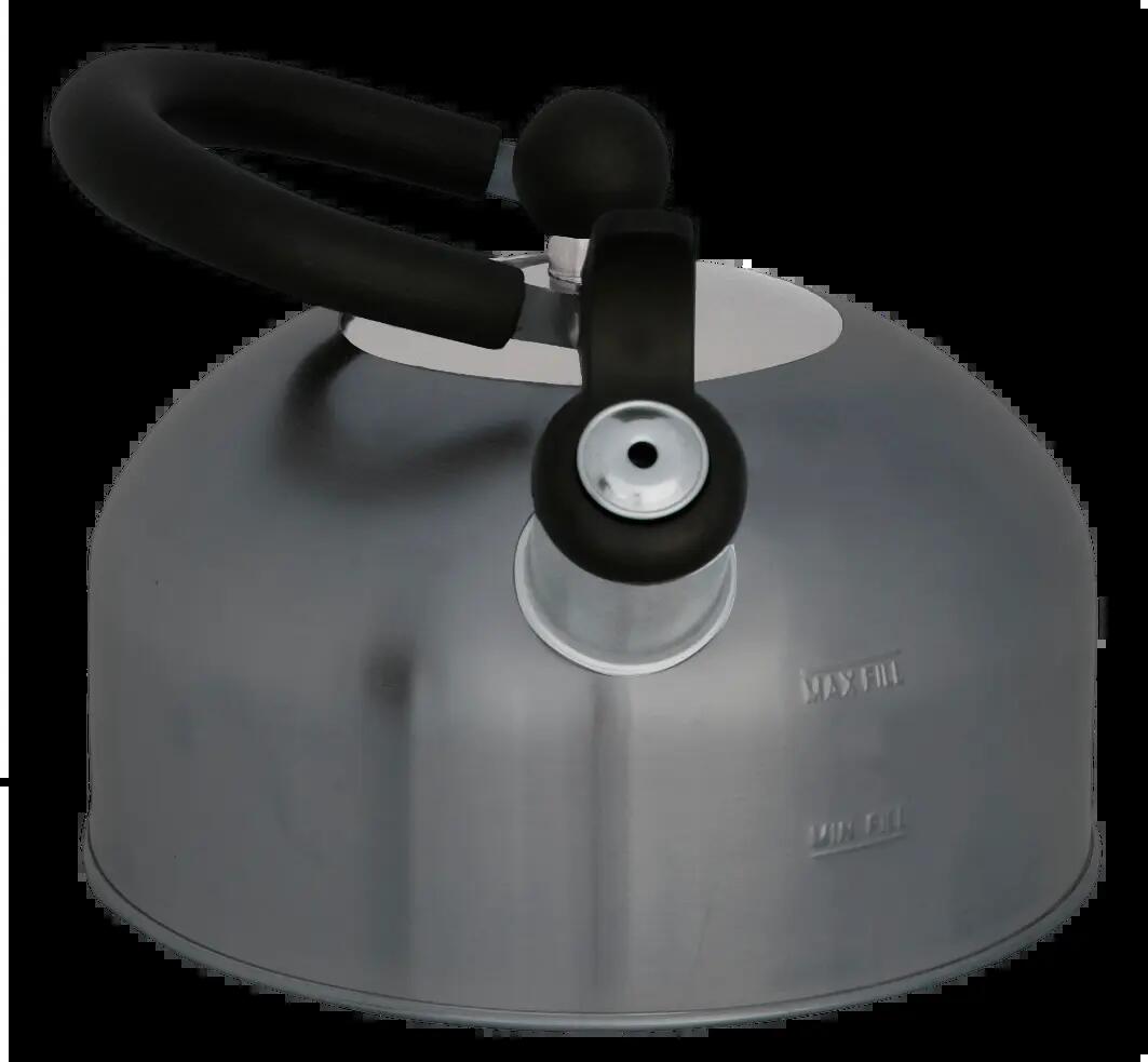 Eurotrail Whistling Kettle 1.5 l Stainless Steel 3/4