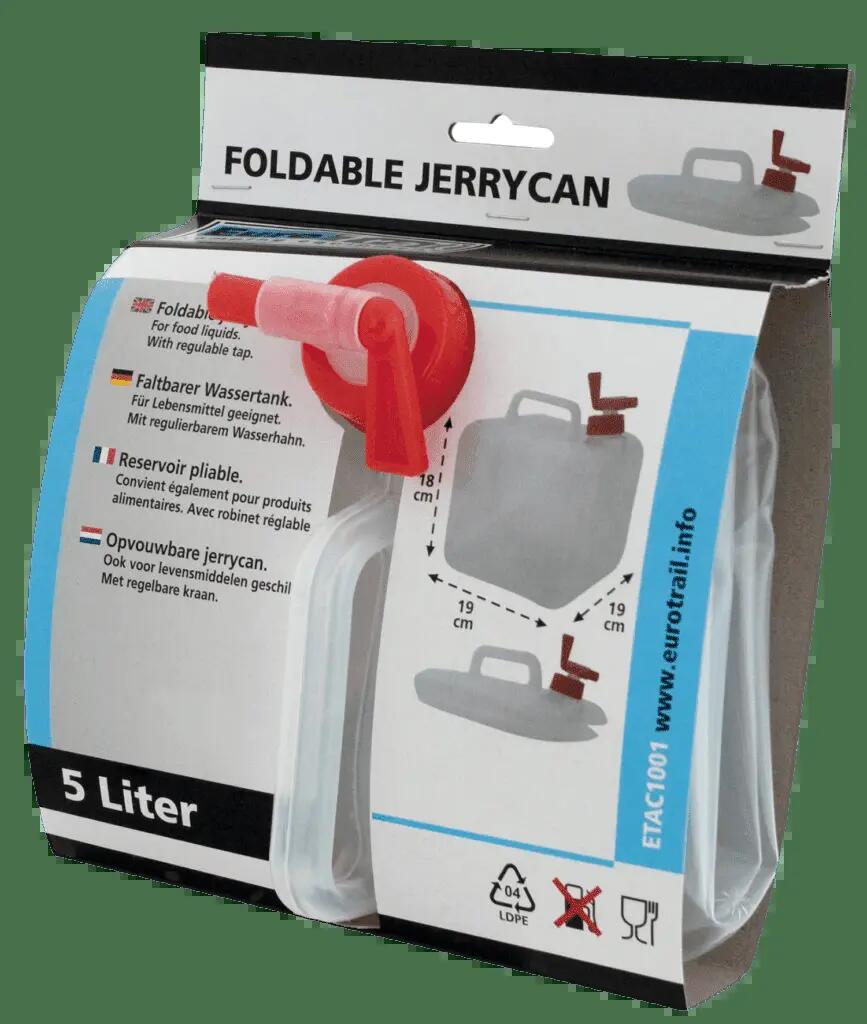 Eurotrail Foldable Water Jerry Can with Tap 15 l 3/3