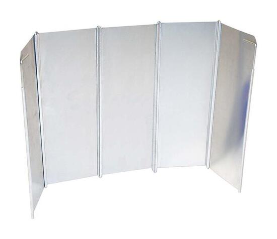 Bo-Camp - Koch-Windschutz - 5-teilig - Universal - Aluminium