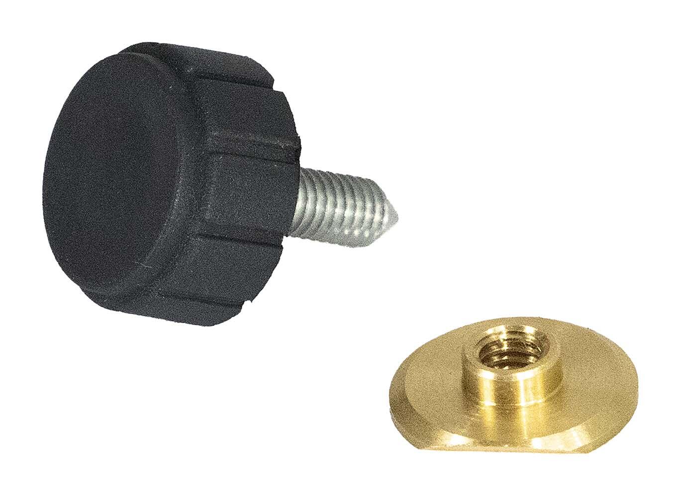 Set tornillo regulador y tuerca mesas 245 - 4 Piezas - Gris 2/2