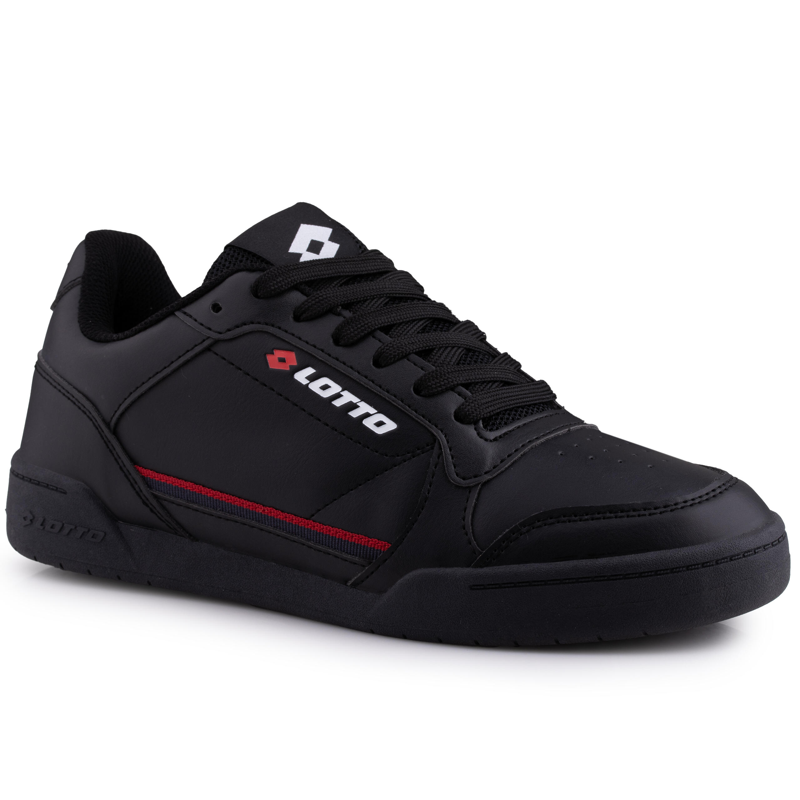 Lotto NANDU Unisex Sneaker Low Top Schuhe 2400100U Schwarz 7/7