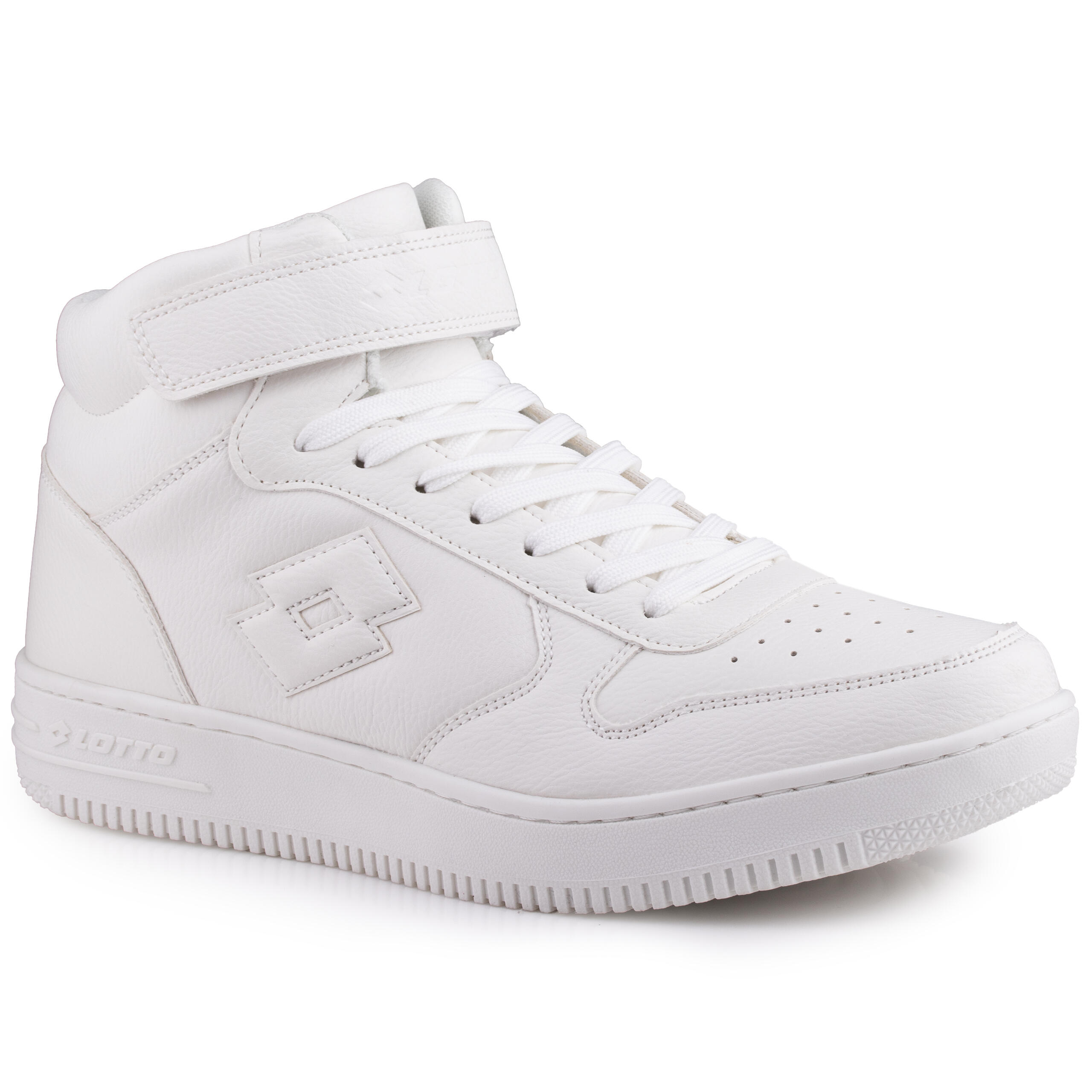 Lotto PALIOT MID OC Unisex Sneaker Mid Top Schuhe 2400190U Weiß 7/7