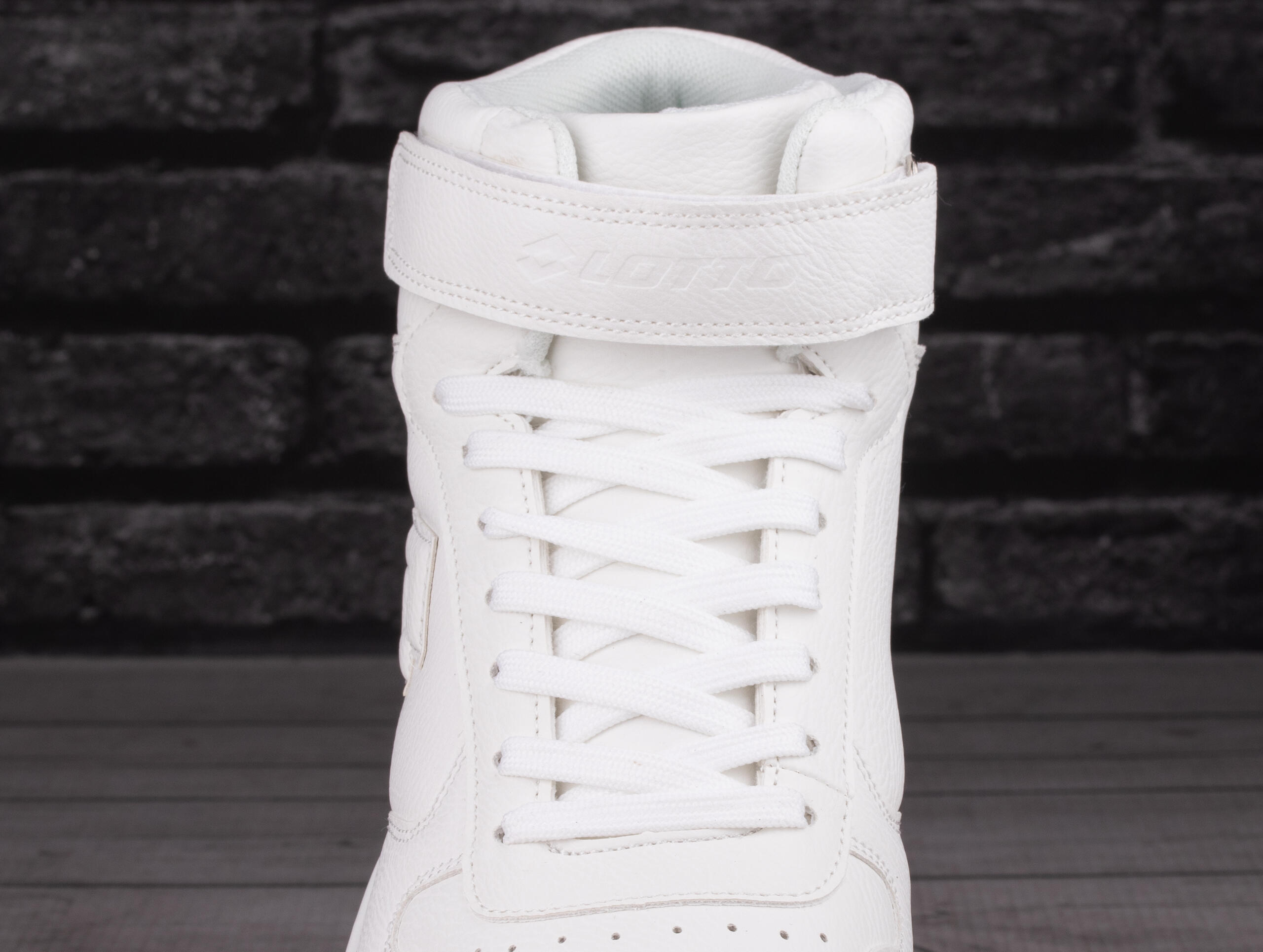 Lotto PALIOT MID OC Unisex Sneaker Mid Top Schuhe 2400190U Weiß 6/7