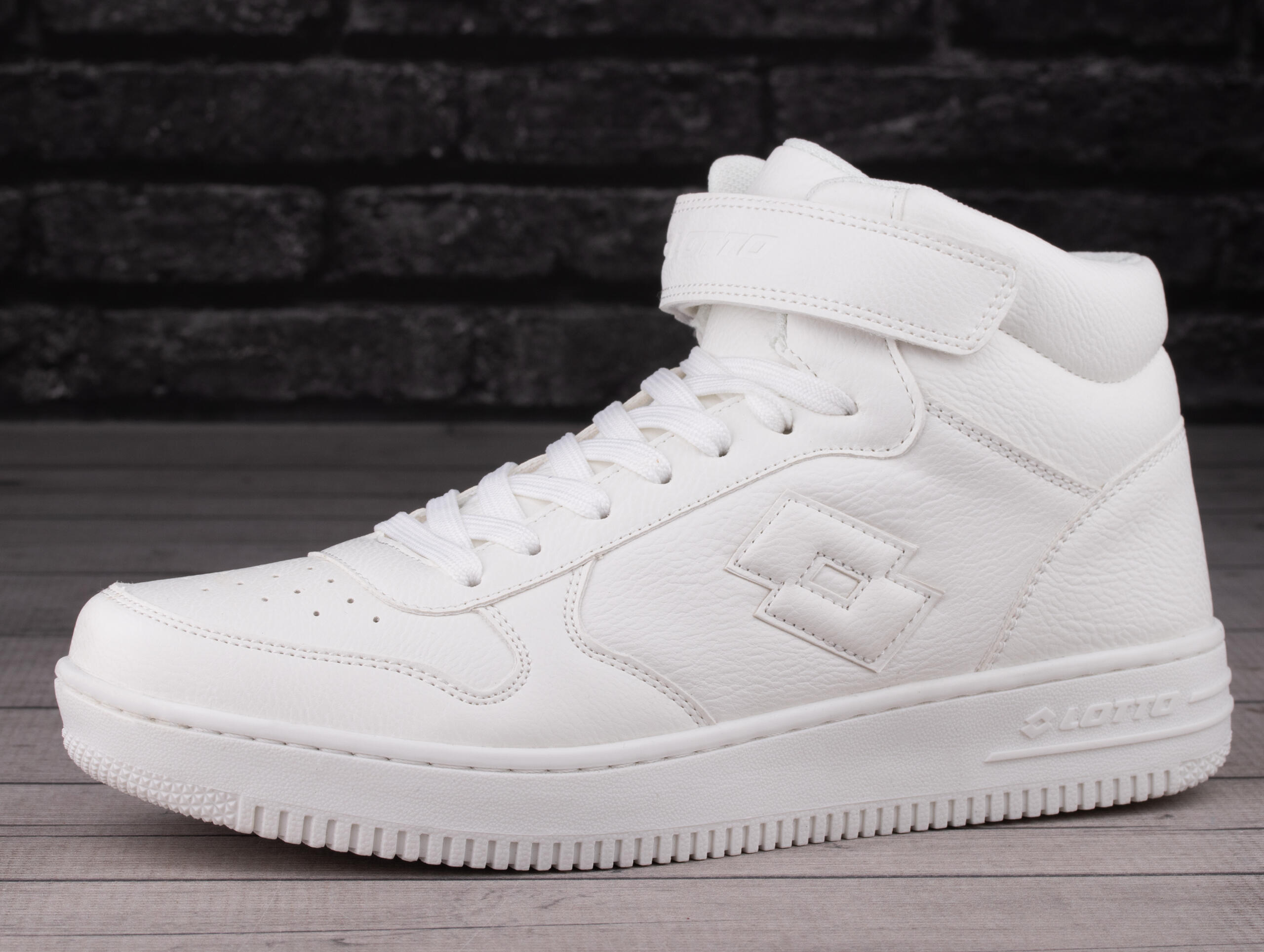 Lotto PALIOT MID OC Unisex Sneaker Mid Top Schuhe 2400190U Weiß 3/7