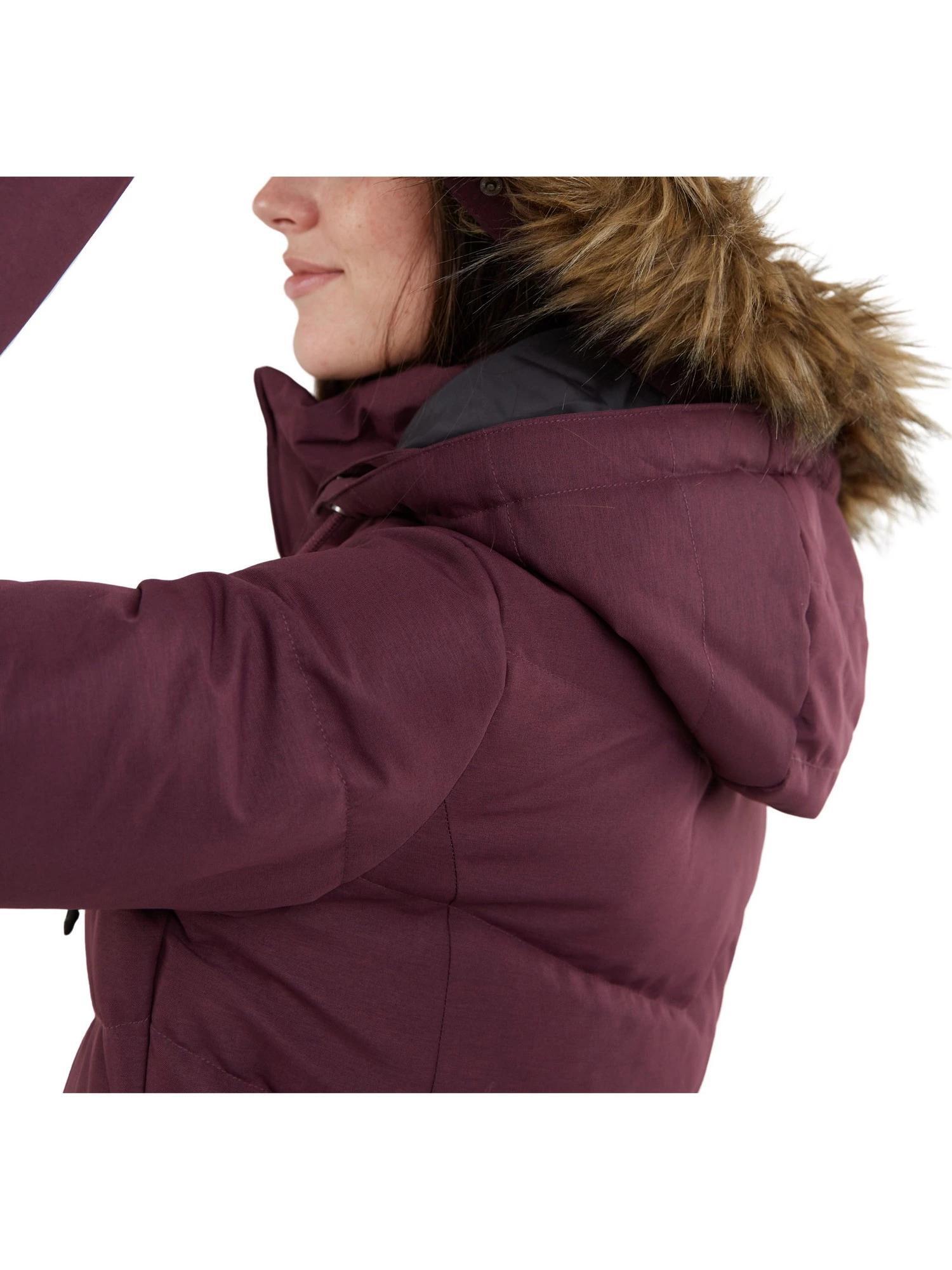Wintermantel Puppis Padded Jacket Damen - lila 6/7