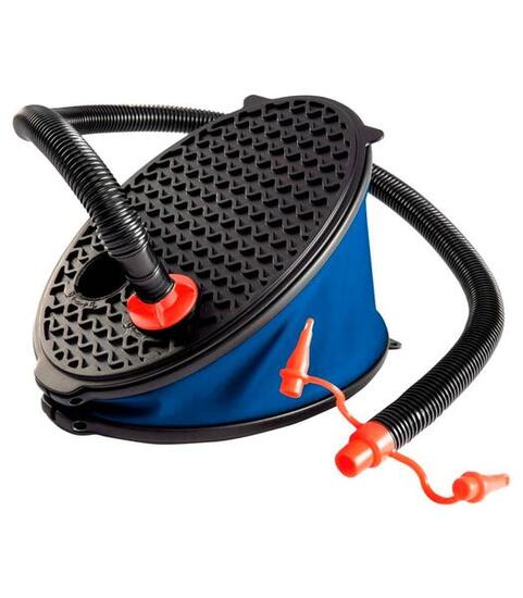 Intex Fußpumpe 28 cm mit 3 Düsen – Luftmatratze Pumpe Camping Aufblasbar