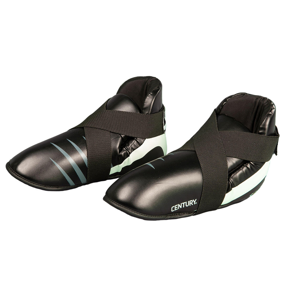 Century - Voetbescherming Sparringwedstrijd Wako Gecertificeerd C-gear Integrity Century - Protège-pied - Blanc - 38 S - Decathlon